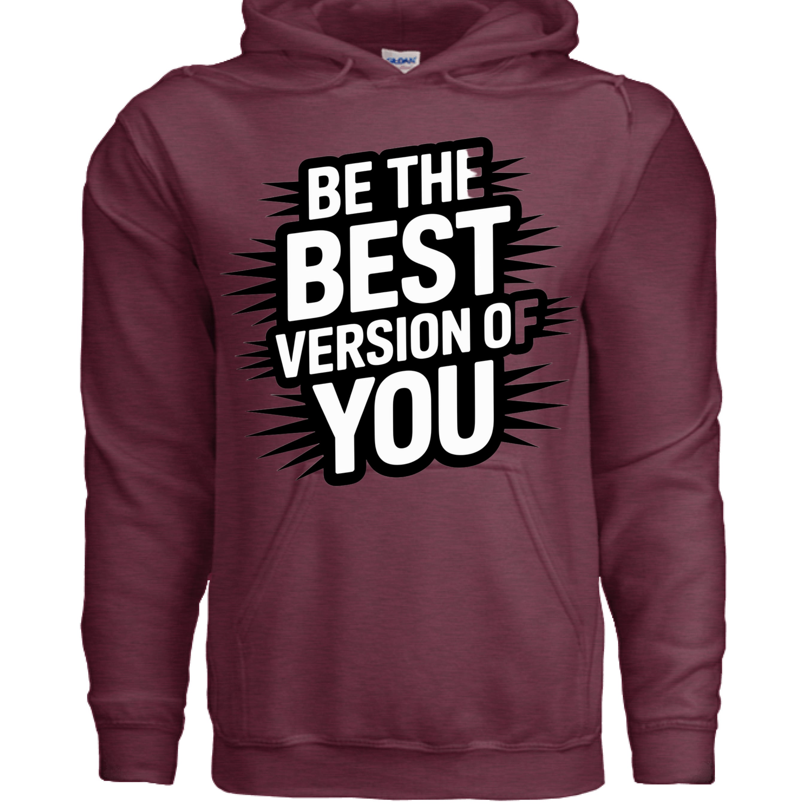 Heather Sport Dark Maroon - FRONT