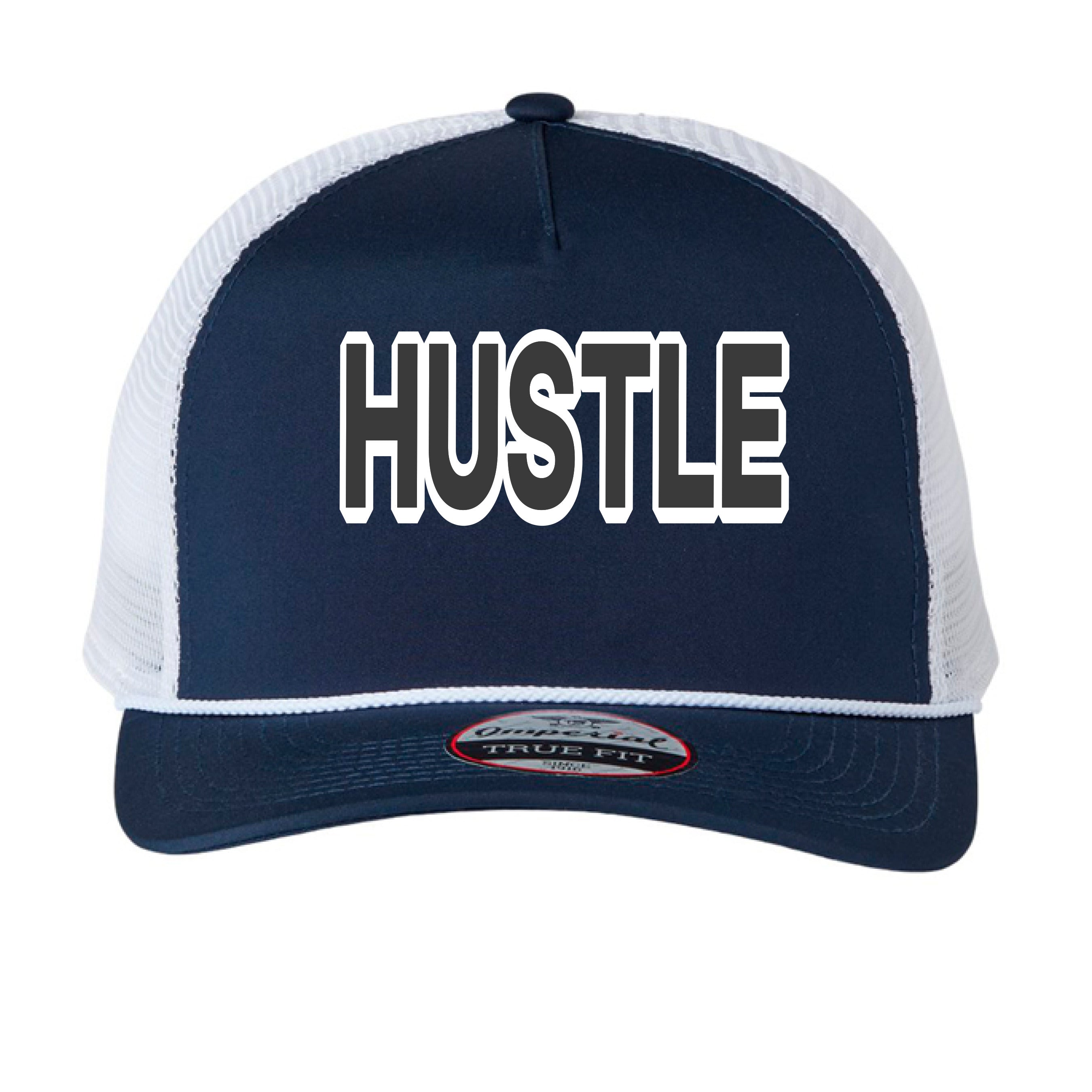 Navy/ White/ White - FRONT